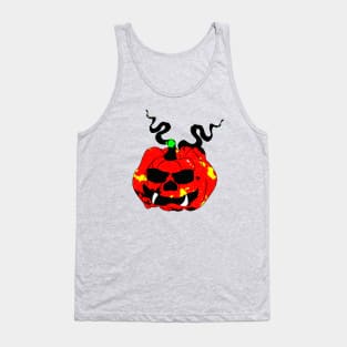 Ugly Halloween Pumpking Tank Top